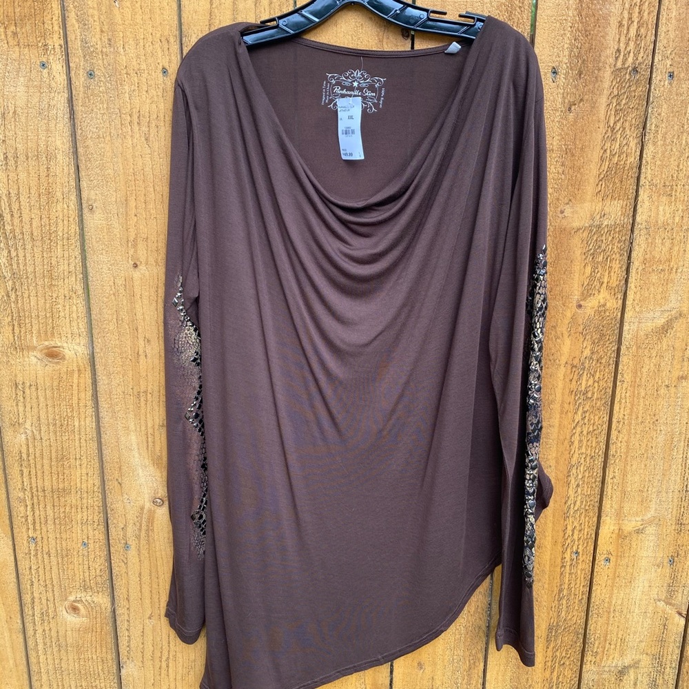 NWT Panhandle Slim LS women’s blouse